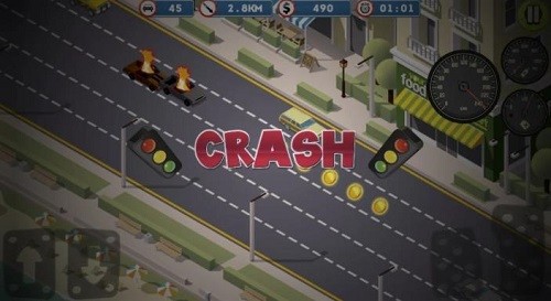 小黄汽车赛车展示图1