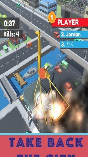 长颈鹿踩踏乱展示图1