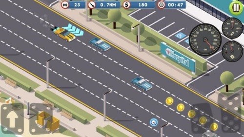 小黄汽车赛车展示图3