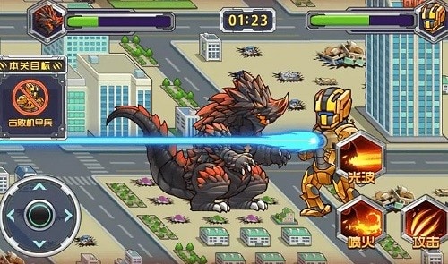 凹凸曼大战怪兽游戏截图2