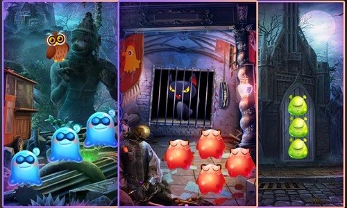 万圣节黑猫大逃亡游戏截图2