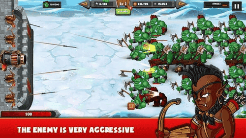 城堡防御怪物防御者游戏截图2