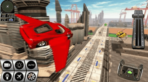 未来派飞行汽车赛车游戏截图3