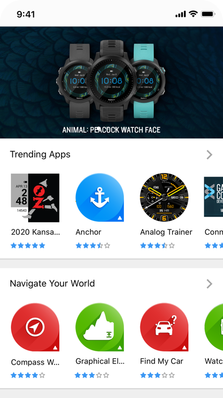 Garmin Connect IQ展示图1