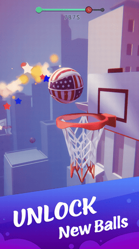 彩色扣篮3d游戏截图2