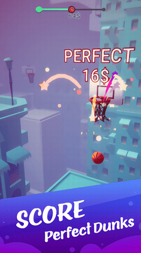 彩色扣篮3d游戏截图3