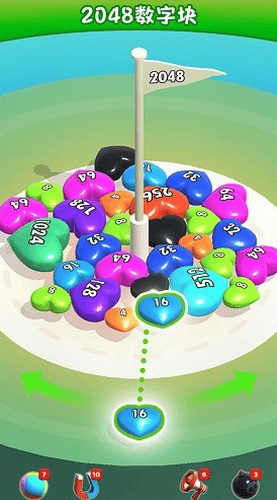 2048数字块游戏截图1