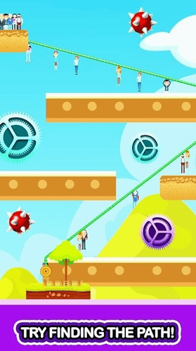 滑索救援冒险游戏截图1