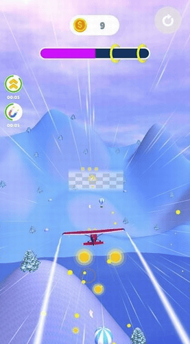 滑翔机冒险游戏截图1