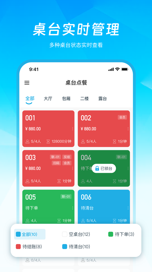 智掌柜掌上点单展示图2