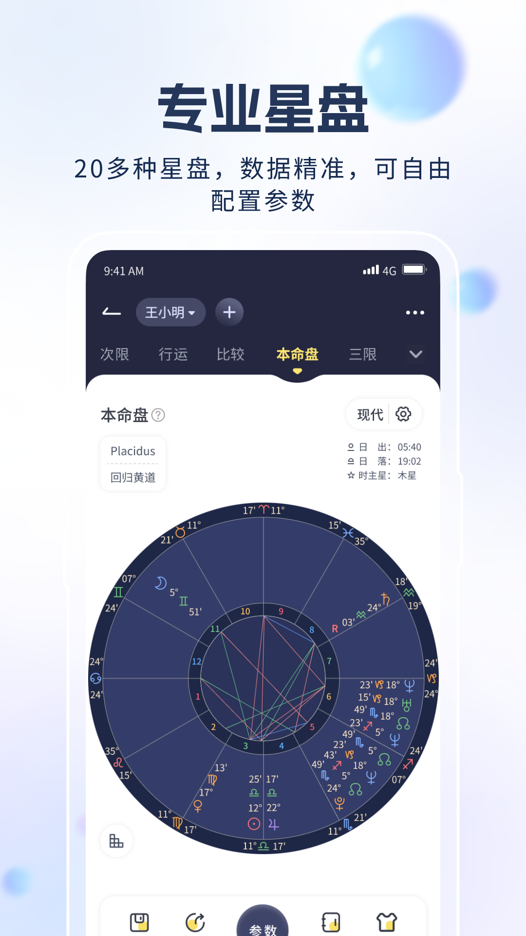 月神星盘展示图3