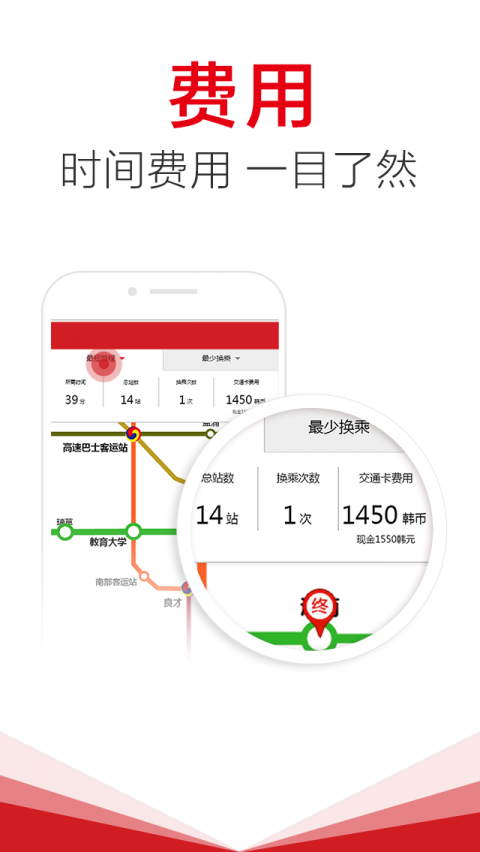 韩国地铁中文版展示图4