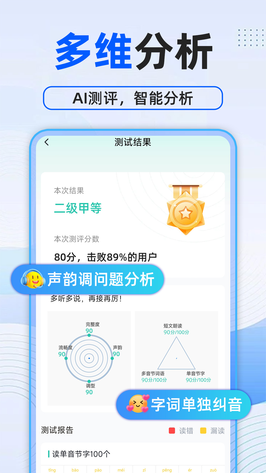 普通话测试普考展示图3