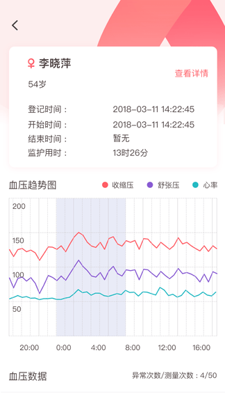 动态血压助手软件展示图4