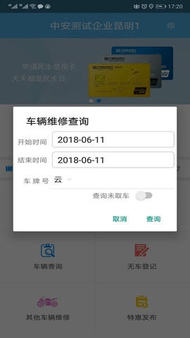 中安车服企业版软件展示图3