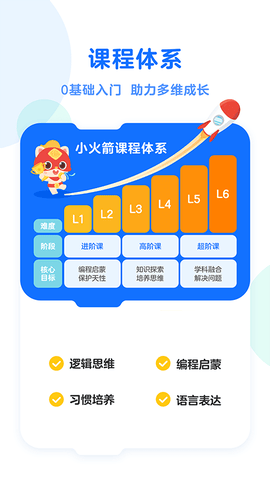 小火箭幼儿编程app软件展示图1