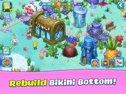 海绵宝宝冒险果酱世界无限金币无限钻石展示图6