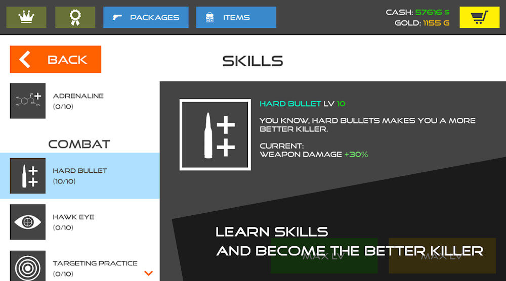 火柴人战争鲜血打击解锁全武器展示图4