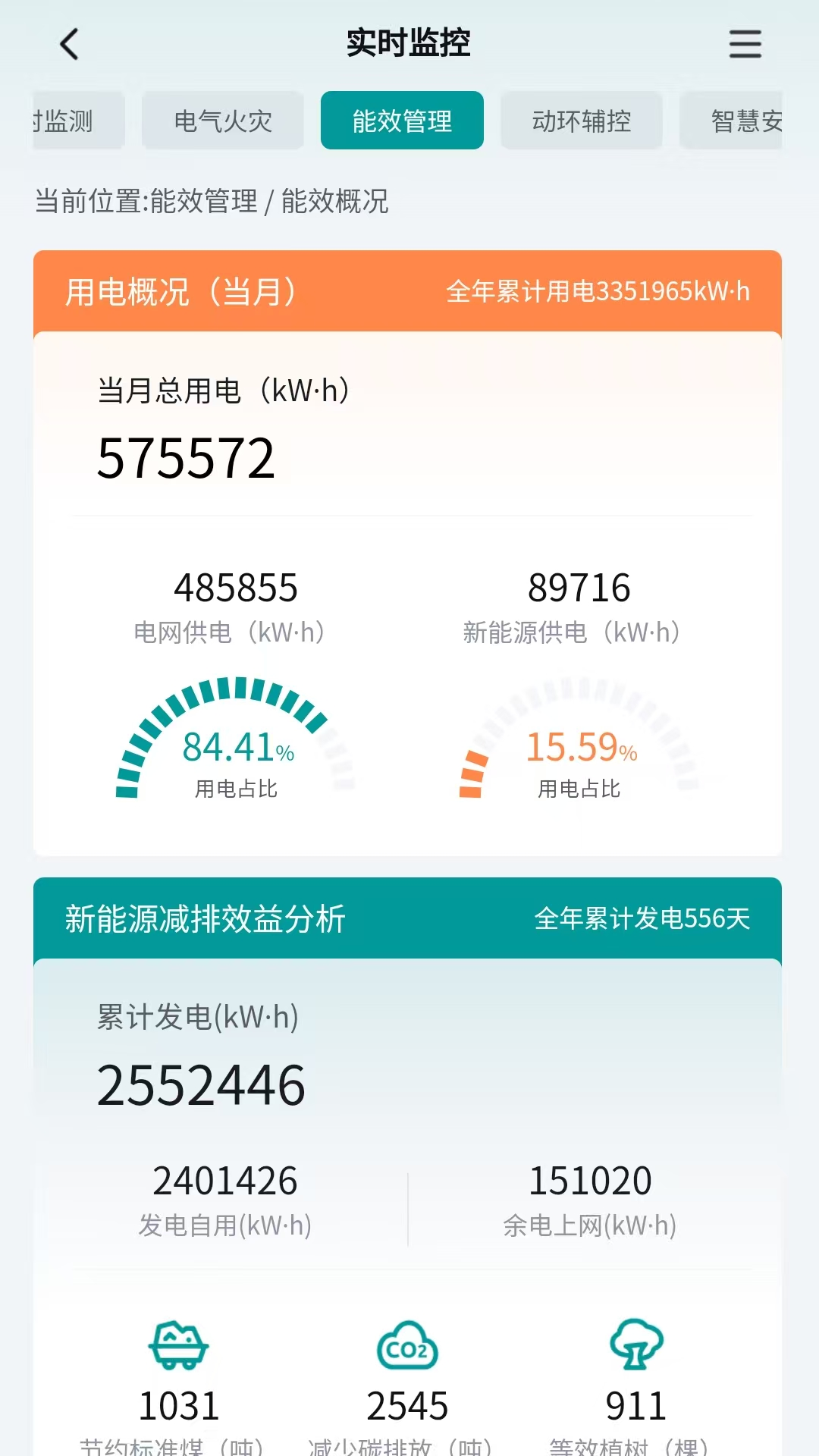 智慧能源管理系统app展示图3