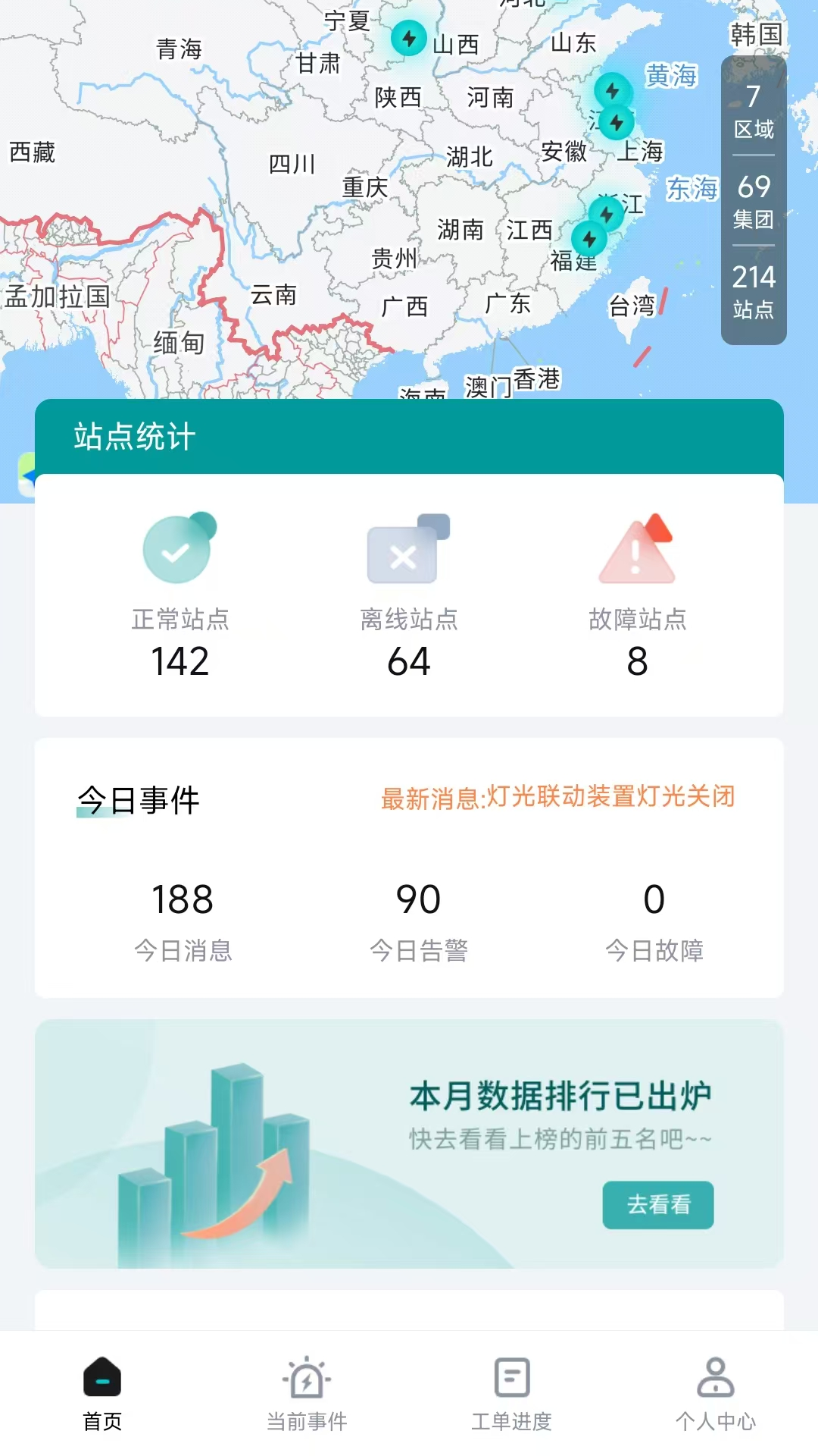 智慧能源管理系统app展示图1