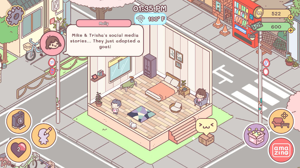 袖珍爱情无限金币版展示图3