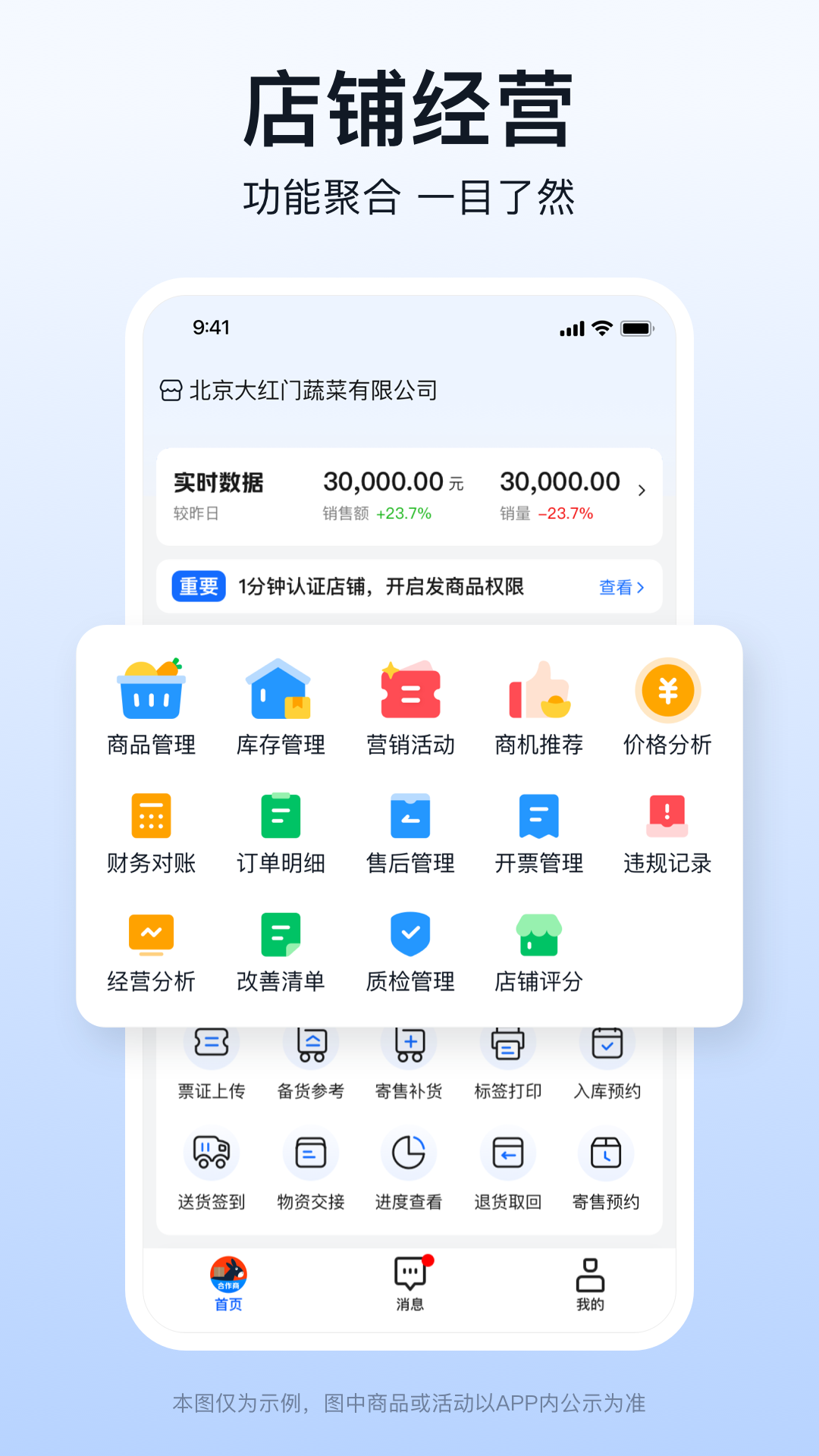 快驴合作商app展示图1
