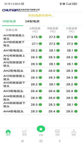 无线测温巡检系统APP软件展示图3