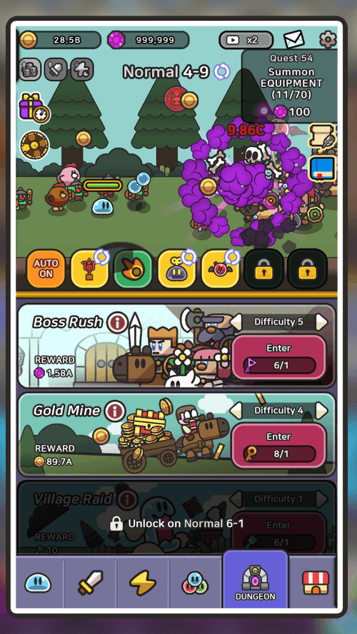 史莱姆大冒险无限金币游戏截图5