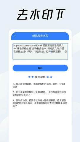 视频链接下载器展示图2