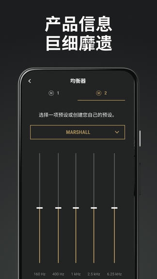 Marshall Bluetooth软件展示图3