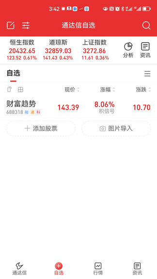 通达信港美通软件展示图2