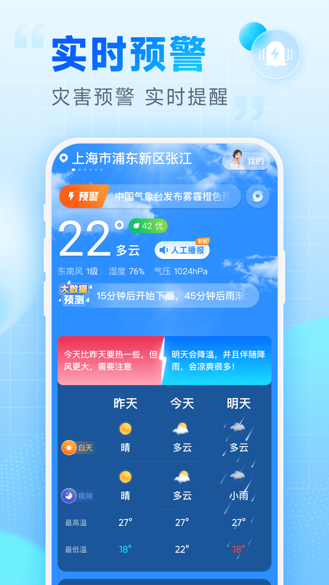 乐福天气软件展示图1