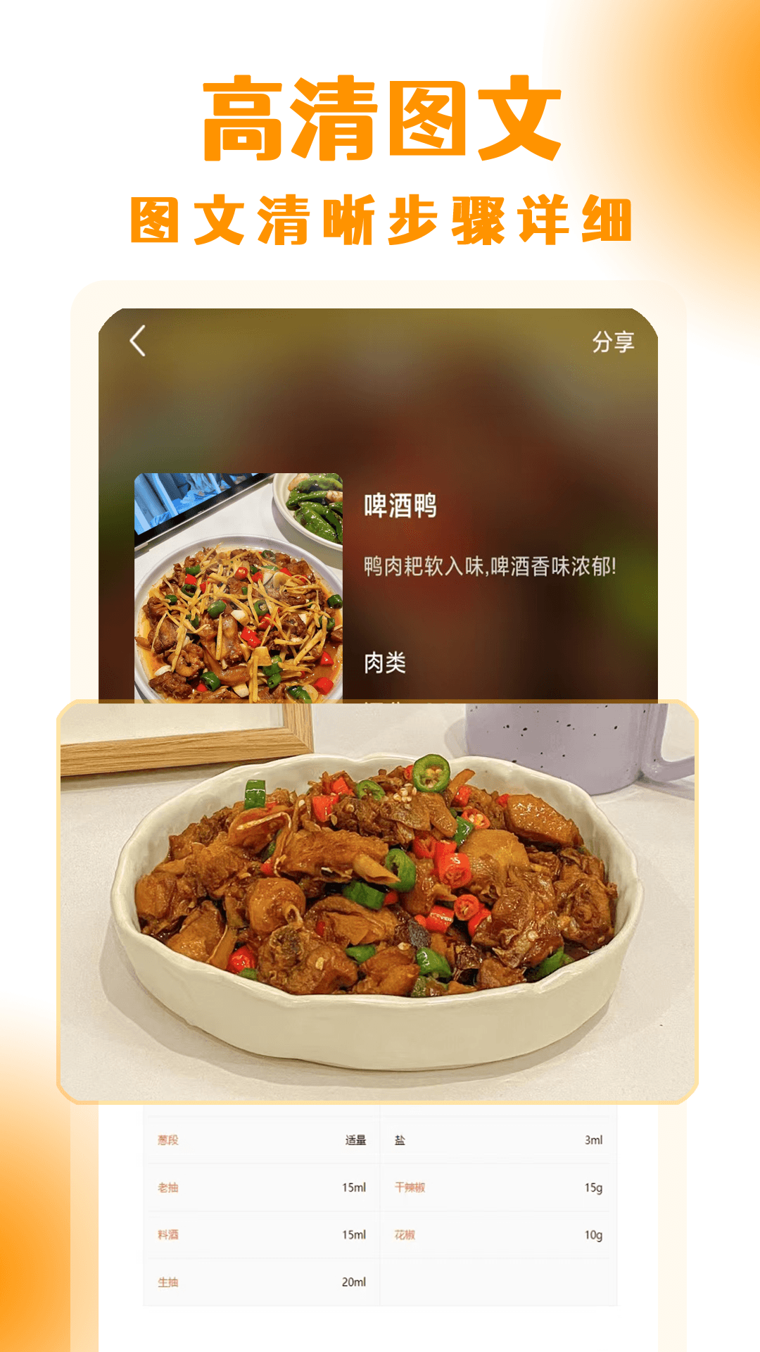 懒人菜谱大全app软件展示图4