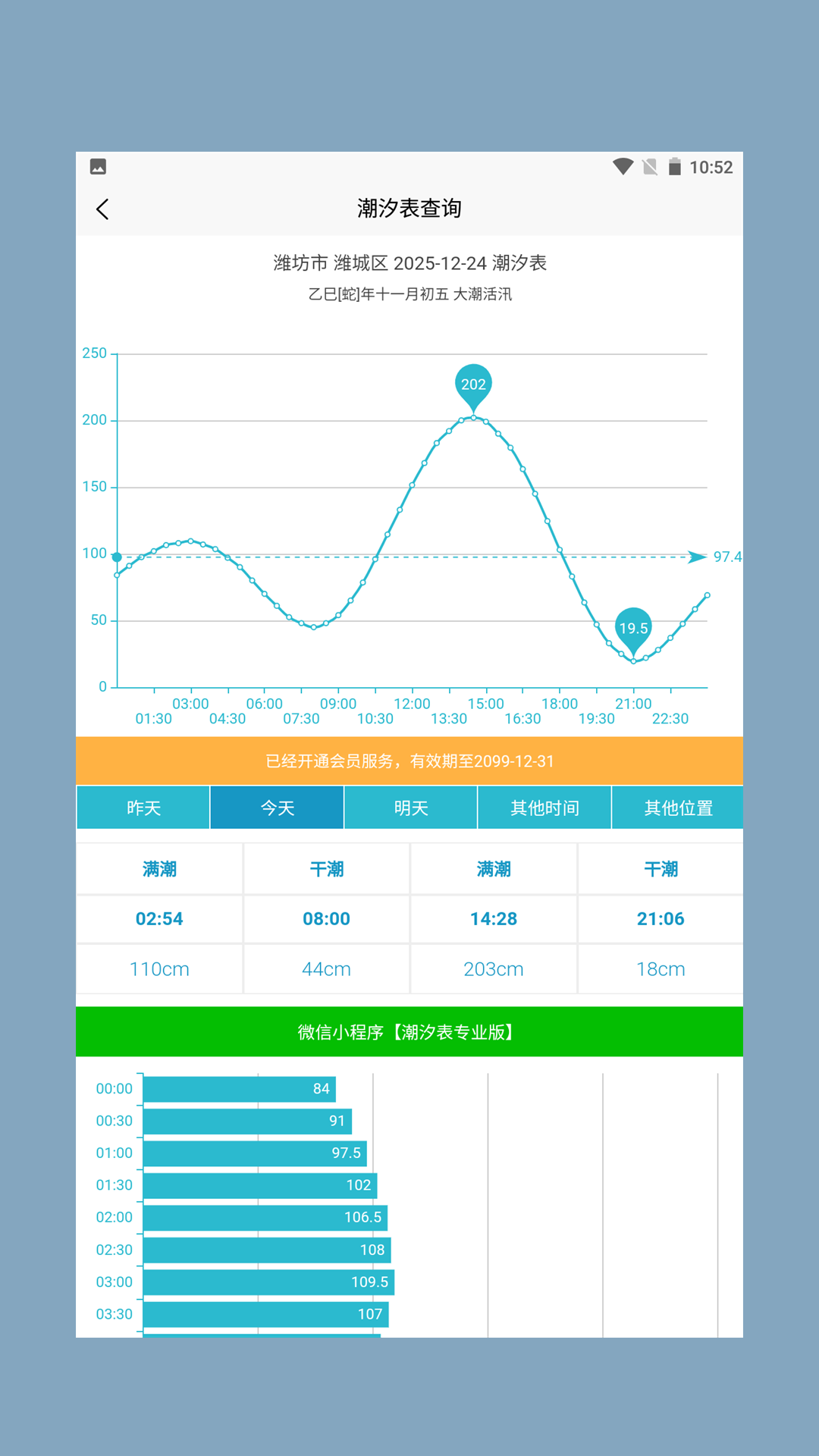 潮汐表查询app软件展示图3