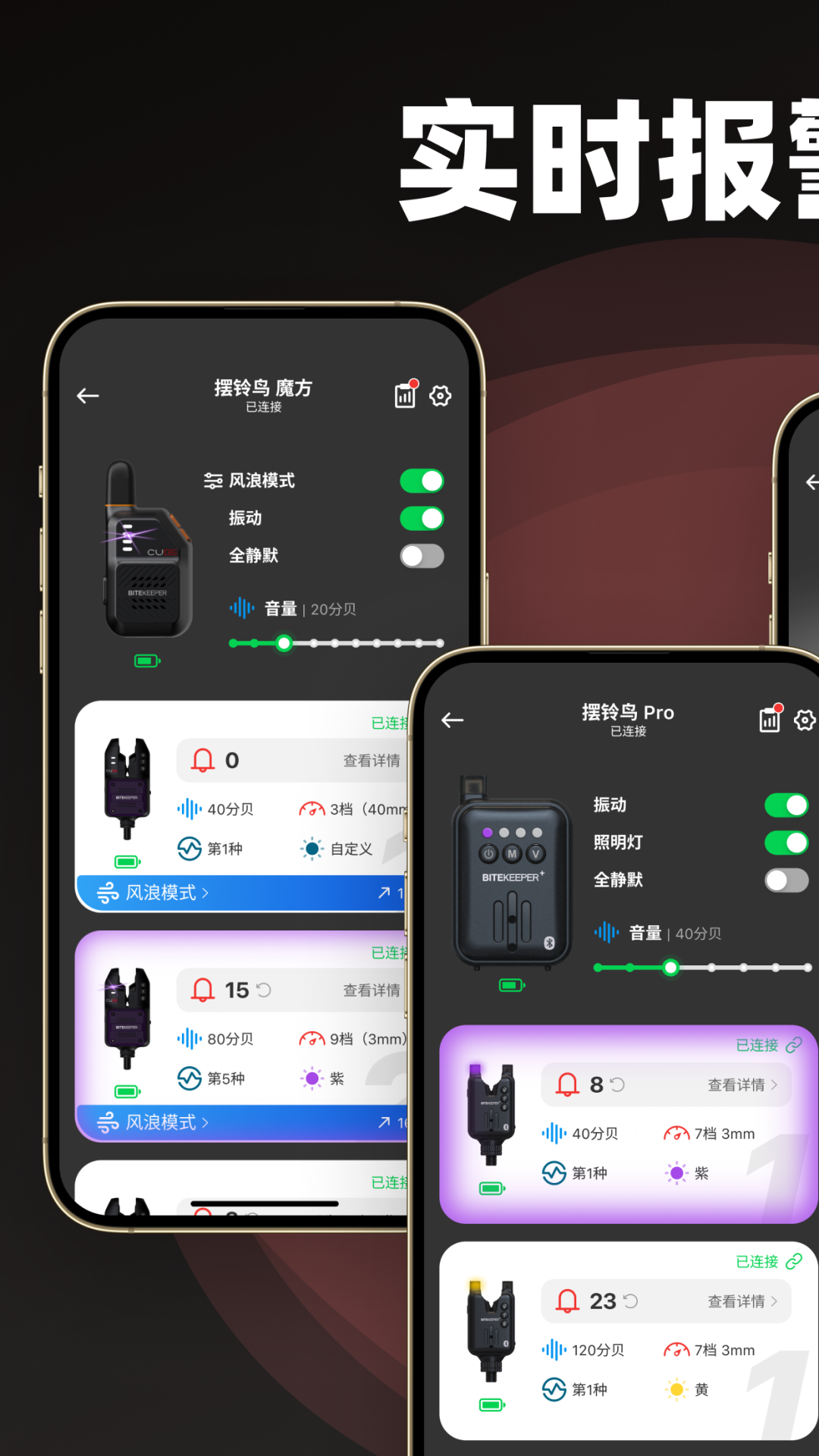 BITEKEEPER钓鱼报警器软件展示图3