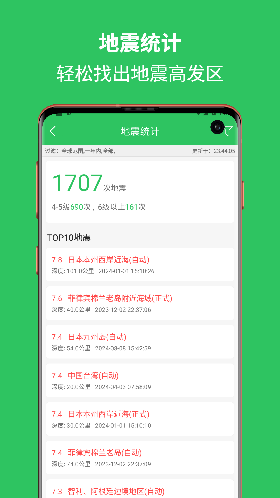 地震预警助手软件展示图4