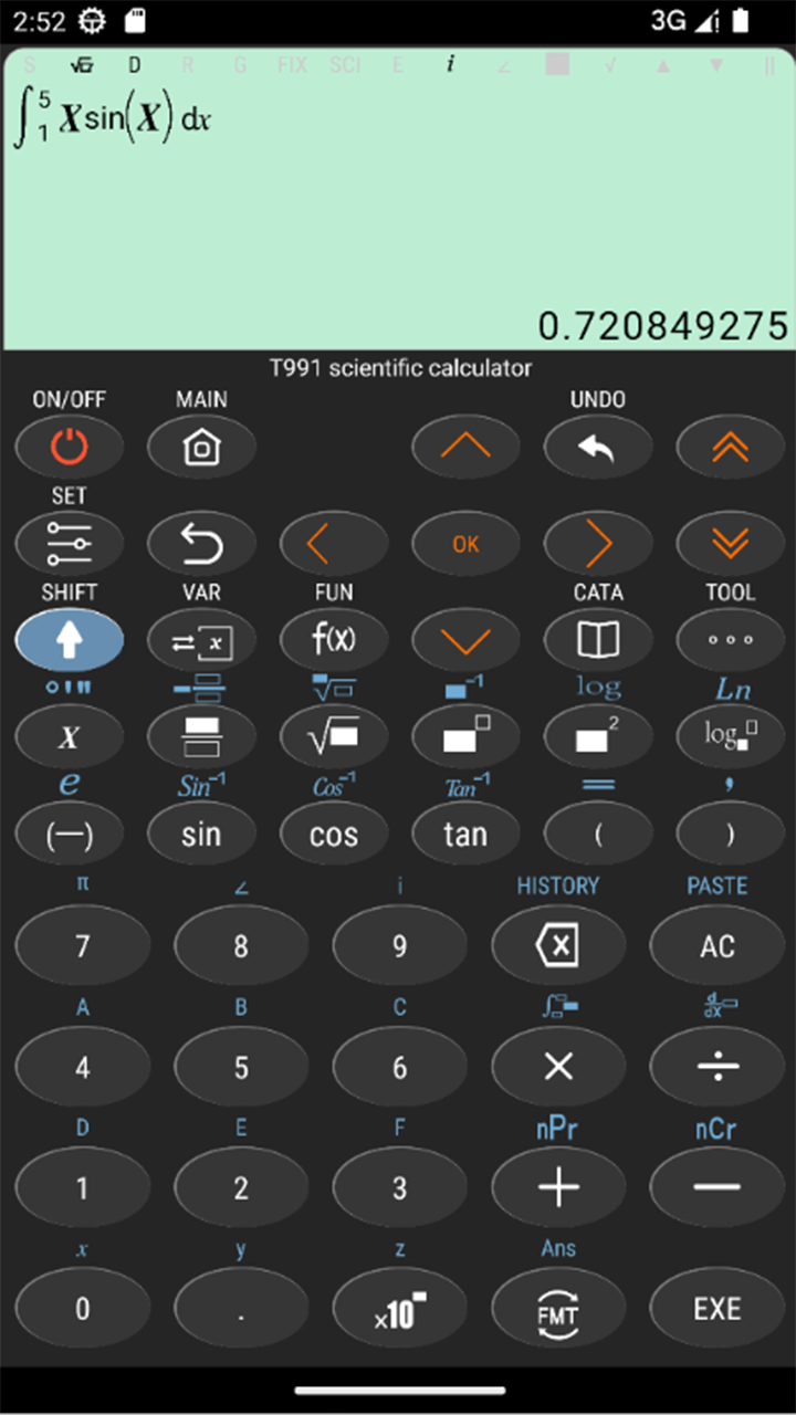 T991科学计算器安卓版软件展示图2