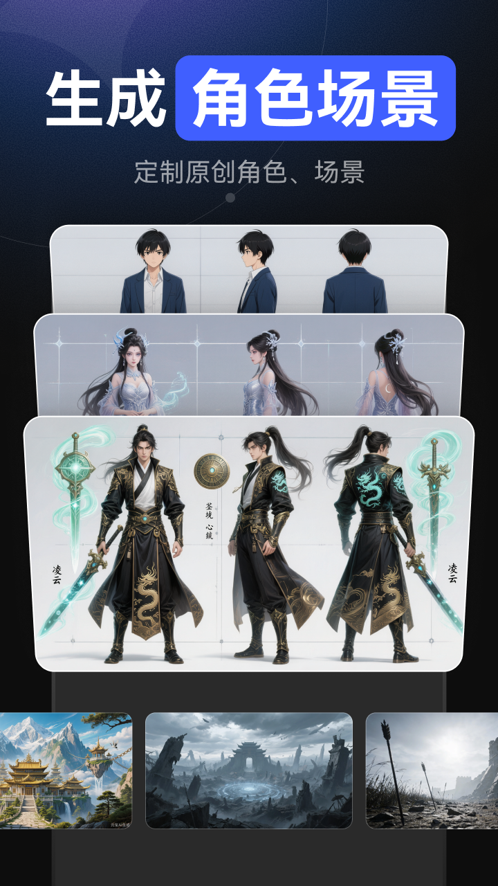 AI漫剧创作安卓版软件展示图3