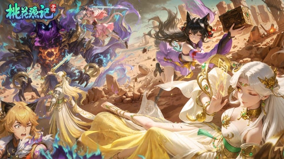 桃花源记最新活动礼包兑换码2026，3月签到赢随机周边和6666金子~