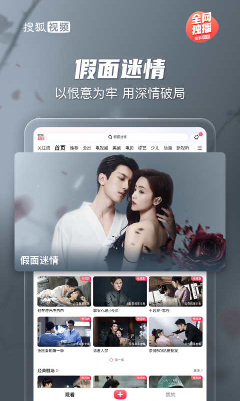 搜狐视频hd版app软件展示图4