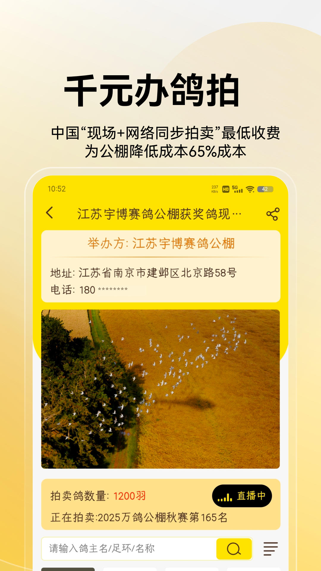 鸽手拍卖网官方最新版本app软件展示图1