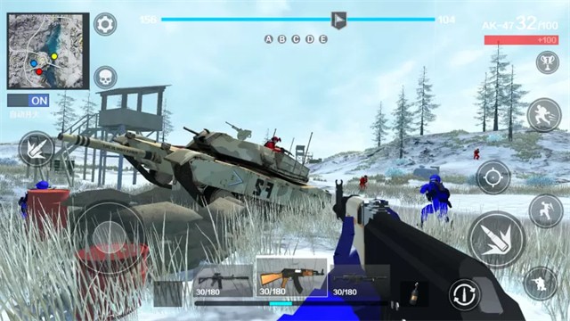 和平堡垒破解版无限金币武器游戏截图3