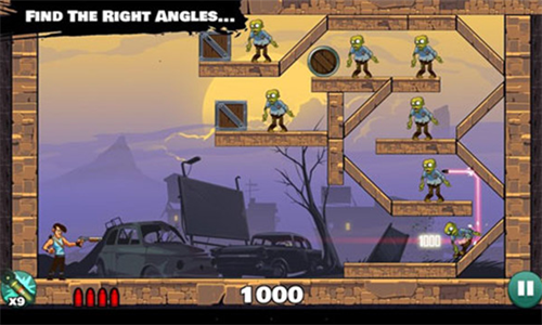 愚蠢的僵尸无限导弹版游戏截图3