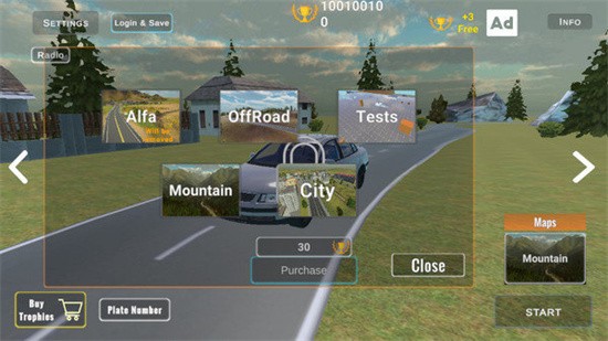 巴尔干汽车无限金币汉化版游戏截图3