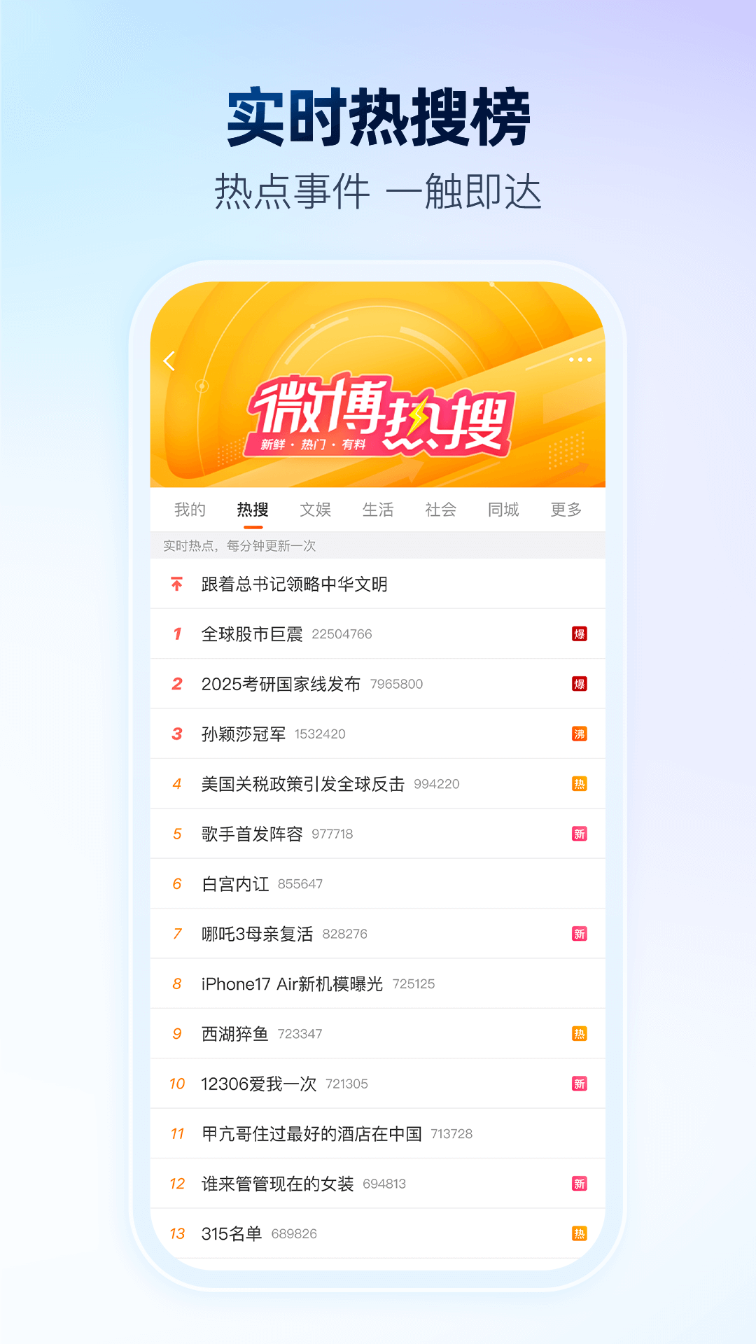 新浪微博官方版软件展示图2