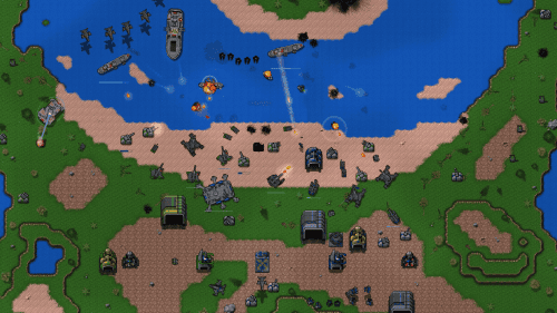 铁锈战争无限金币无限造兵中文版展示图1