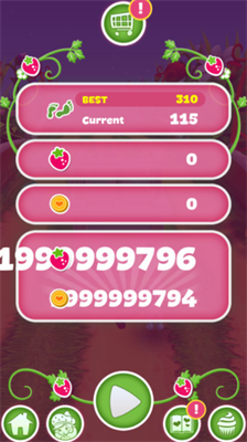 草莓公主跑酷游戏截图1