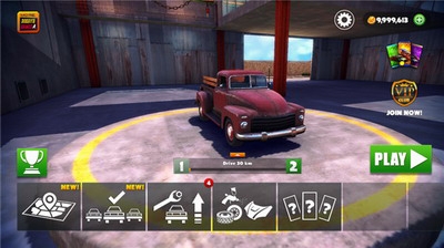 脱离道路中文破解版解锁全部车辆展示图1