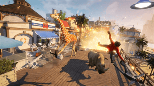 模拟山羊3胡闹宇宙版游戏截图2