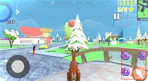 机智鹿哥模拟器无限血量版游戏截图4